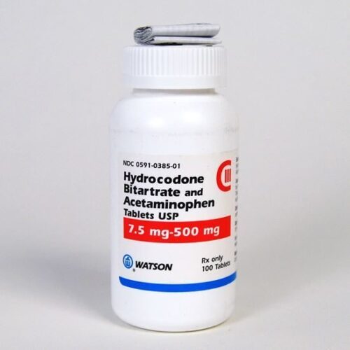 Hydrocodone Bitartrate And Acetaminophen Tablets